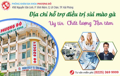 Phòng Khám Phượng Đỏ áp dụng phương pháp chữa sùi mào gà tiên tiến