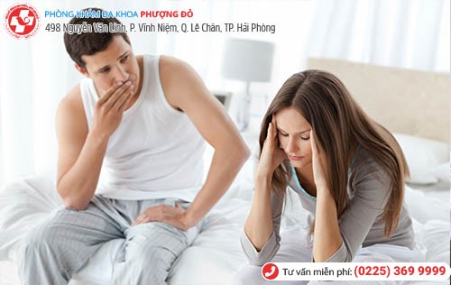 nấm dương vật gây vô sinh