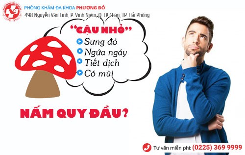 biểu hiện nấm quy đầu