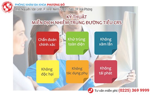 CRS - phương pháp chữa nhiễm trùng đường tiểu hiệu quả