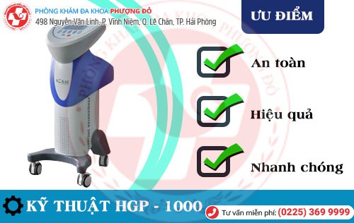 Kỹ thuật HGP - 1000 chuyên trị đau bụng dưới Điều trị đau bụng dưới