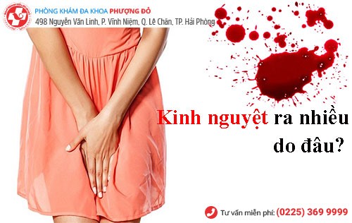 Kinh nguyệt ra nhiều: Nguyên nhân và cách điều trị hiệu quả