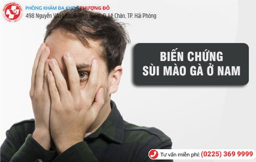 Biến chứng sùi mào gà ở nam