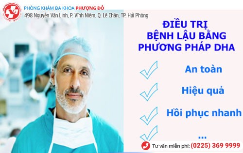 DHA - Phương pháp chữa bệnh lậu tiên tiến