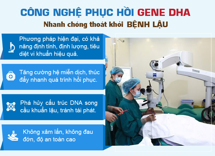 Phương Pháp DHA Trị Bệnh Lậu