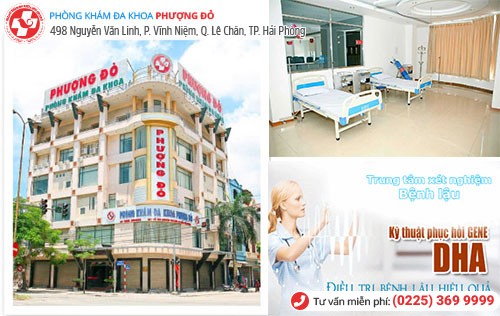 Phượng Đỏ áp dụng phương pháp chữa bệnh lậu tiên tiến mang lại kết quả cao