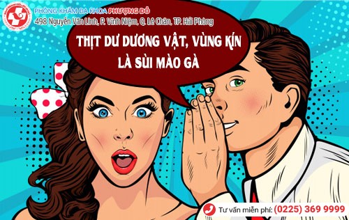 Cẩn thận với tình trạng nổi cục thịt dư dương vật