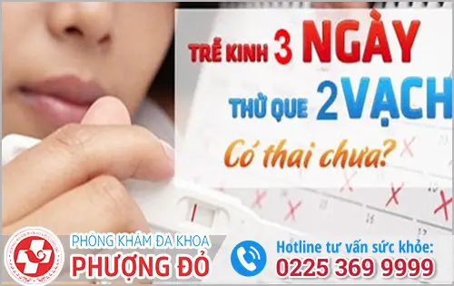 Trễ kinh que thử thai 2 vạch mờ có thể có thai nhưng cũng có thể không