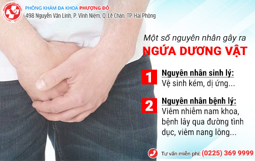 Nam giới đừng nên coi thường khi bị ngứa dương vật