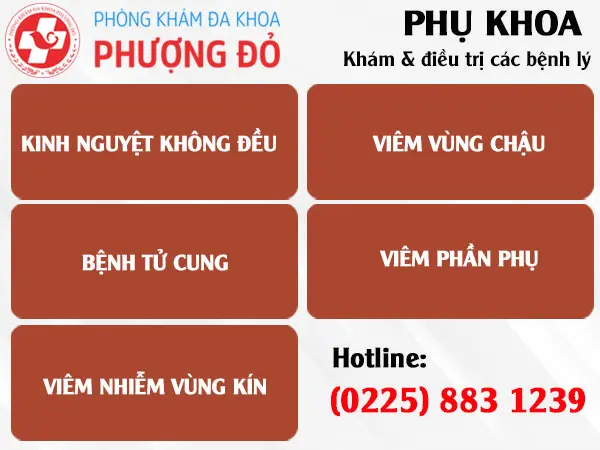 Phòng khám đa khoa Phượng Đỏ chuyên phụ khoa